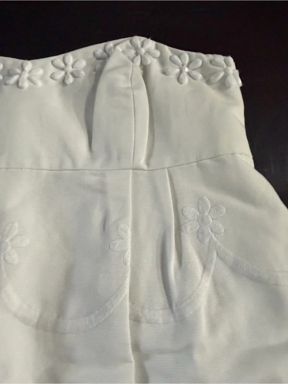 Lilly Pulitzer White Strapless Embroidered dress - Picture 4 of 16